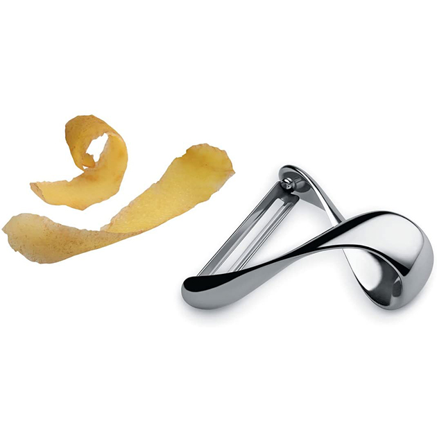 Sfrido Kartoffelschäler von Alessi aus Edelstahl