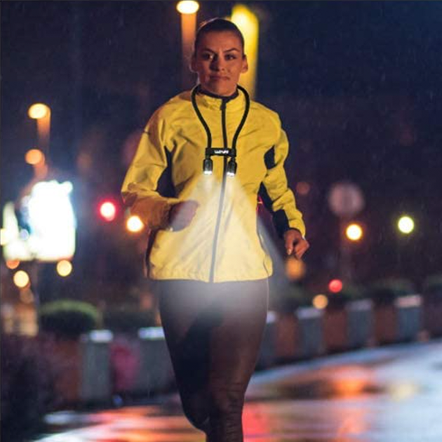 Flexible LED Halslampe mit USB-Anschluss zum lesen, arbeiten, joggen ...