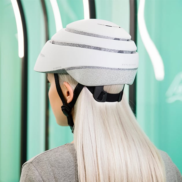 Faltbarer Fahrradhelm Closca Helmet Loop mit NFC-Chip