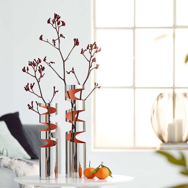 Loom Vase in Retrooptik