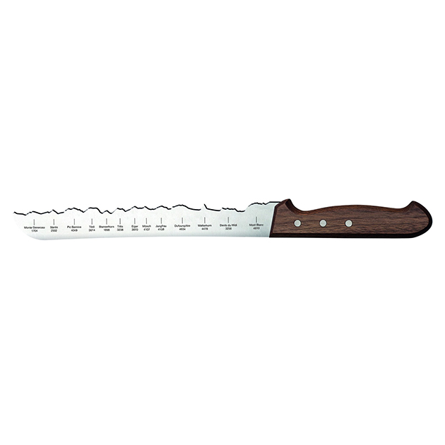 Brotmesser mit Bergpanorama – Best of Switzerland