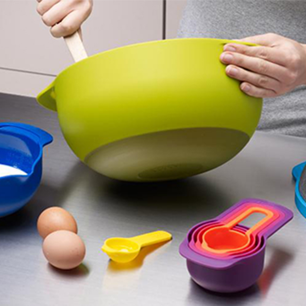 Nest 9 Plus von Joseph Joseph – 9-teiliges Speisevorbereitungs-Set