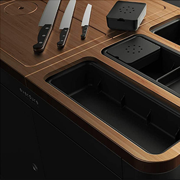 Mobile, kleine und kompakte Outdoorküche Everdure by Heston Blumenthal