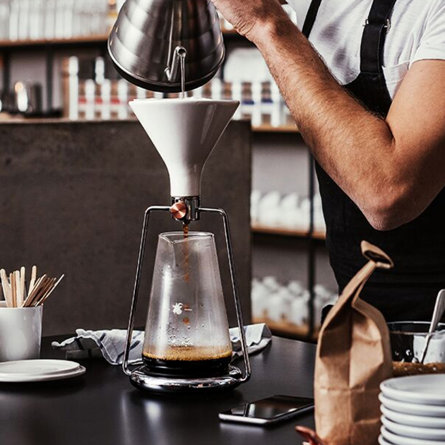 Der smarte Gina Kaffeebereiter mit Bluetooth