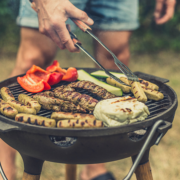 YRON Grill aus Gusseisen made in Germany