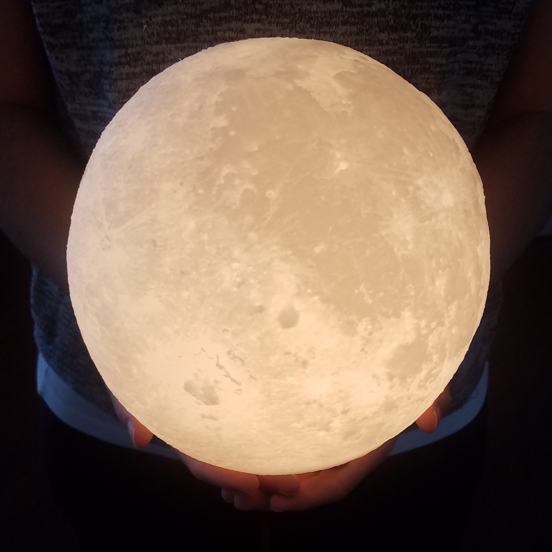 Das gefallene Mondlicht, die 3D Mondlampe