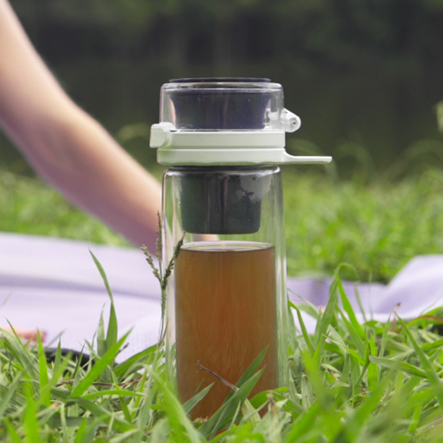 Multisensorische Teekanne von Mosi Tea für loseblättrigen Tee überall