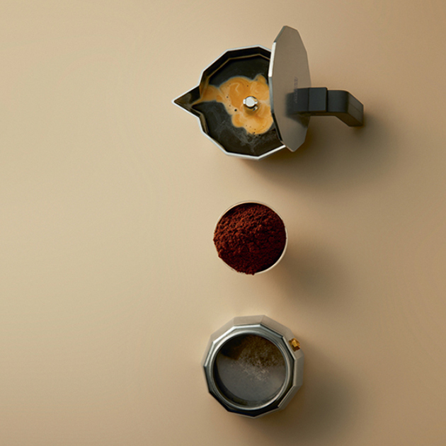 ALESSI Moka – Traditioneller italienischer Espressokocher in drei Größen
