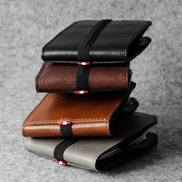 hardcraft Kreditkartenhülle aus feinstem italienischem Leder
