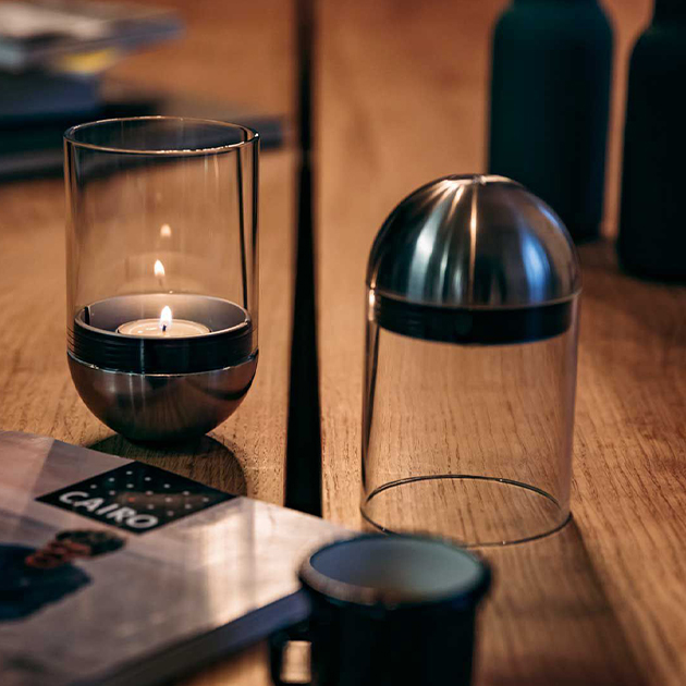 Gravity Candle Windlicht – bleibt schwerkraftbedingt immer im Lot