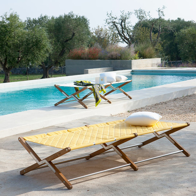 Campingbett Camp Cot, auch als Liegestuhl geeignet