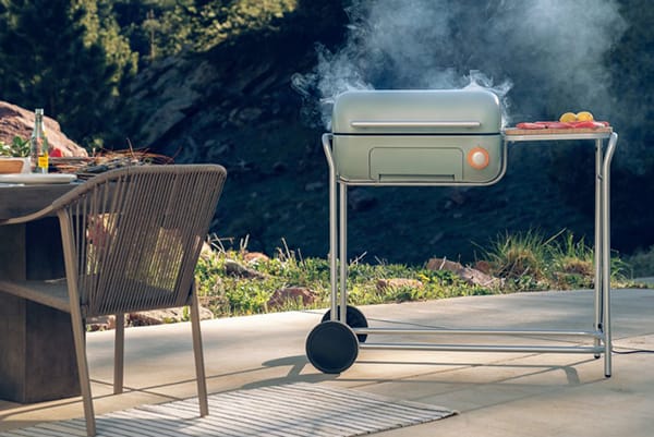 SPARK Holzkohlegrill mit Regler für präzise Temperatur