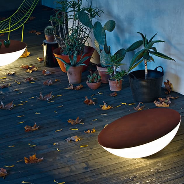 Foscarini - stimmungsvolle Solar Outdoor Bodenleuchte